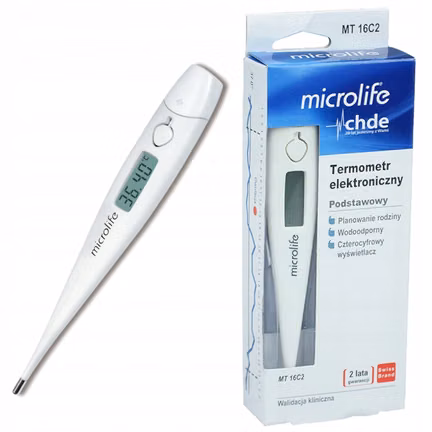 Microlife Termometr elektroniczny MT 16C2, 1 sztuka zdjęcie
