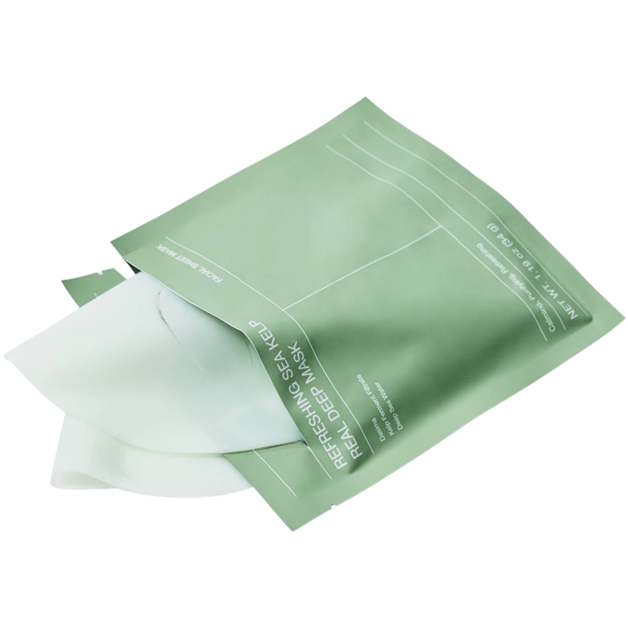 Biodance Refreshing Sea Kelp Real Deep Mask, hydrożelowa odświeżająca maska do twarzy, 1 sztuka