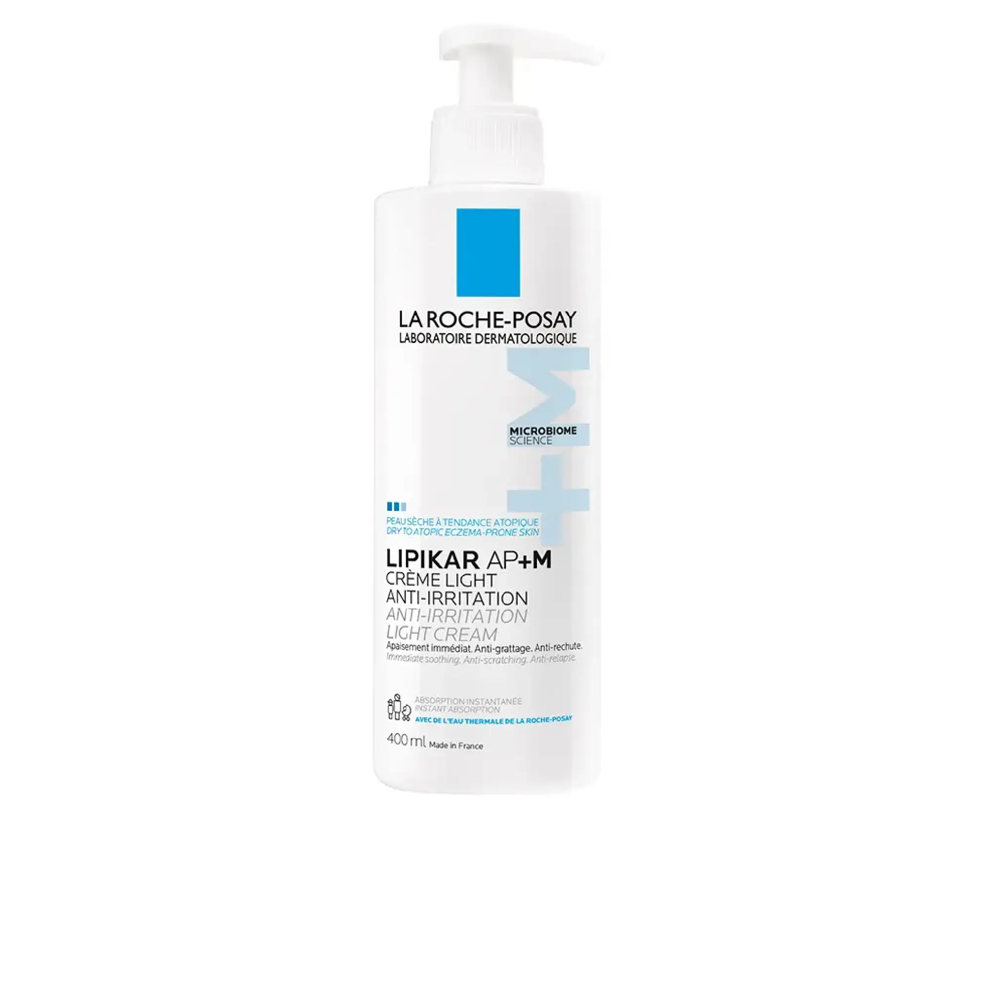 La Roche Posay Lipikar Baume Light AP+M, regenerujacy balsam do ciała przeciw podrażnieniom, 400 ml