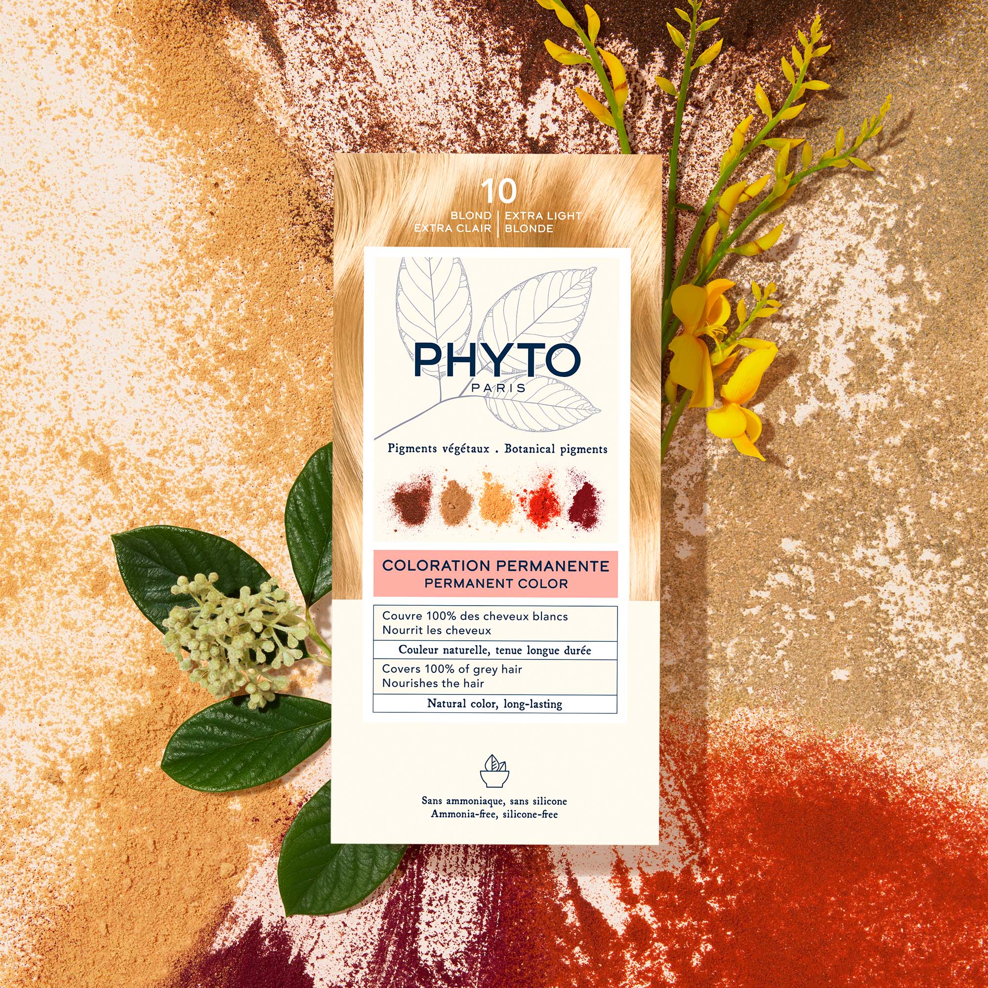 Phyto PhytoColor Farba do włosów 10 Extra Light Blond - 1 szt. - cena, opinie, właściwości