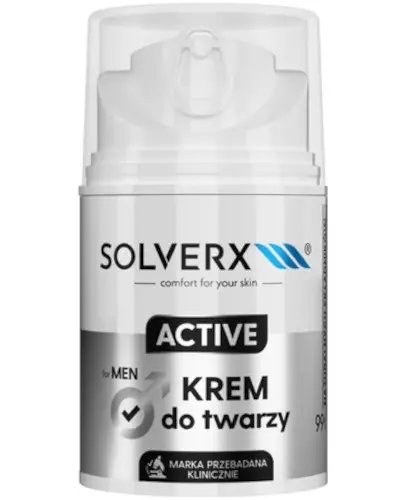 Solverx Active For Men krem do twarzy 50 ml zdjęcie