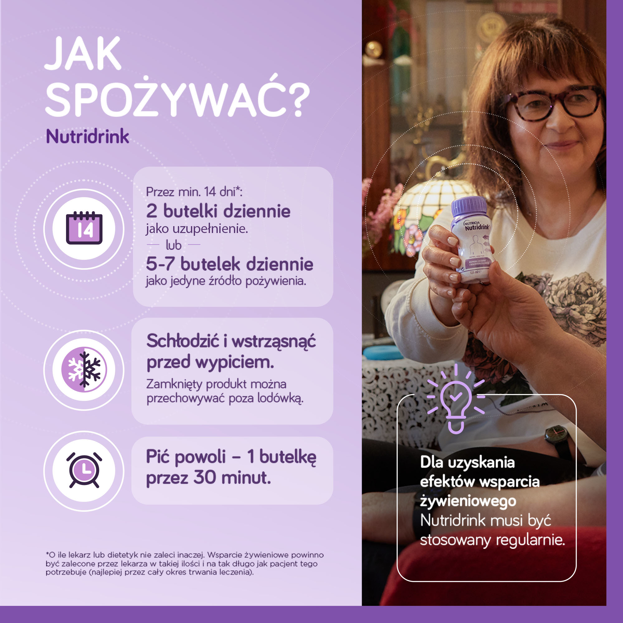 Nutridrink, o smaku neutralnym, 4 x 125 ml