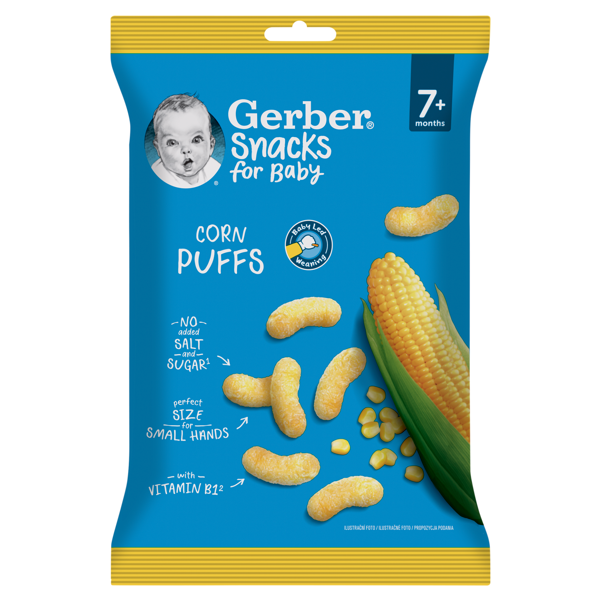 Gerber Chrupeczki kukurydziane po 7 miesiącu, 28 g zdjęcie