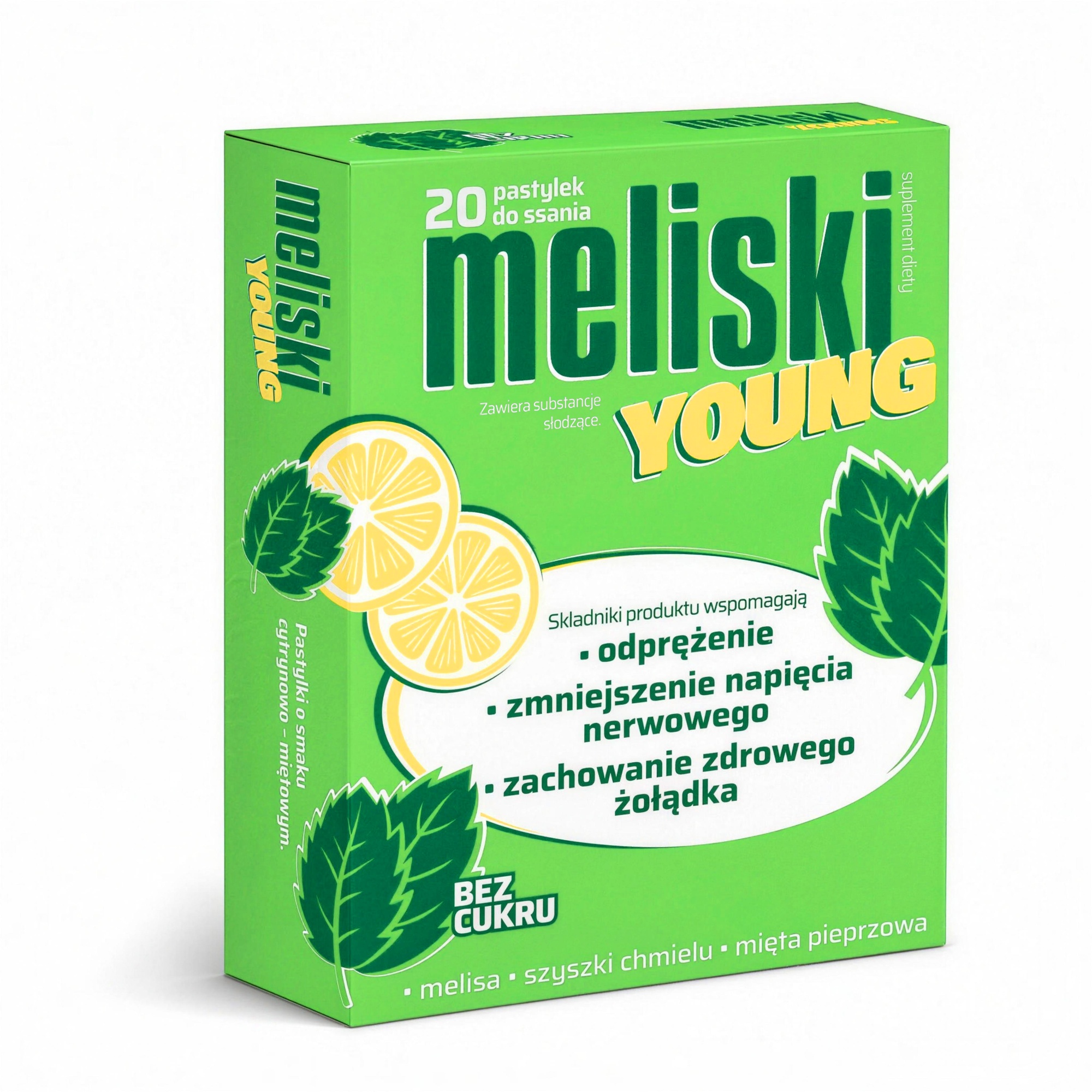 Meliski Young, 20 pastylek do ssania zdjęcie