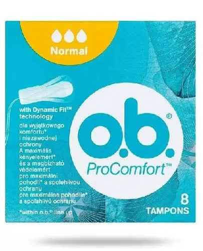 OB ProComfort Normal tampony higieniczne 8 sztuk zdjęcie