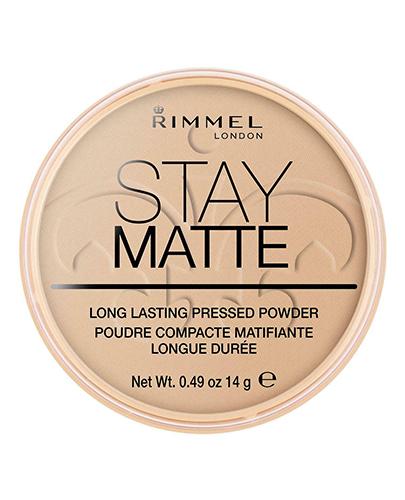Rimmel Stay Matte Puder prasowany 004 Sandstorm - 14 g - cena, opinie, właściwości zdjęcie
