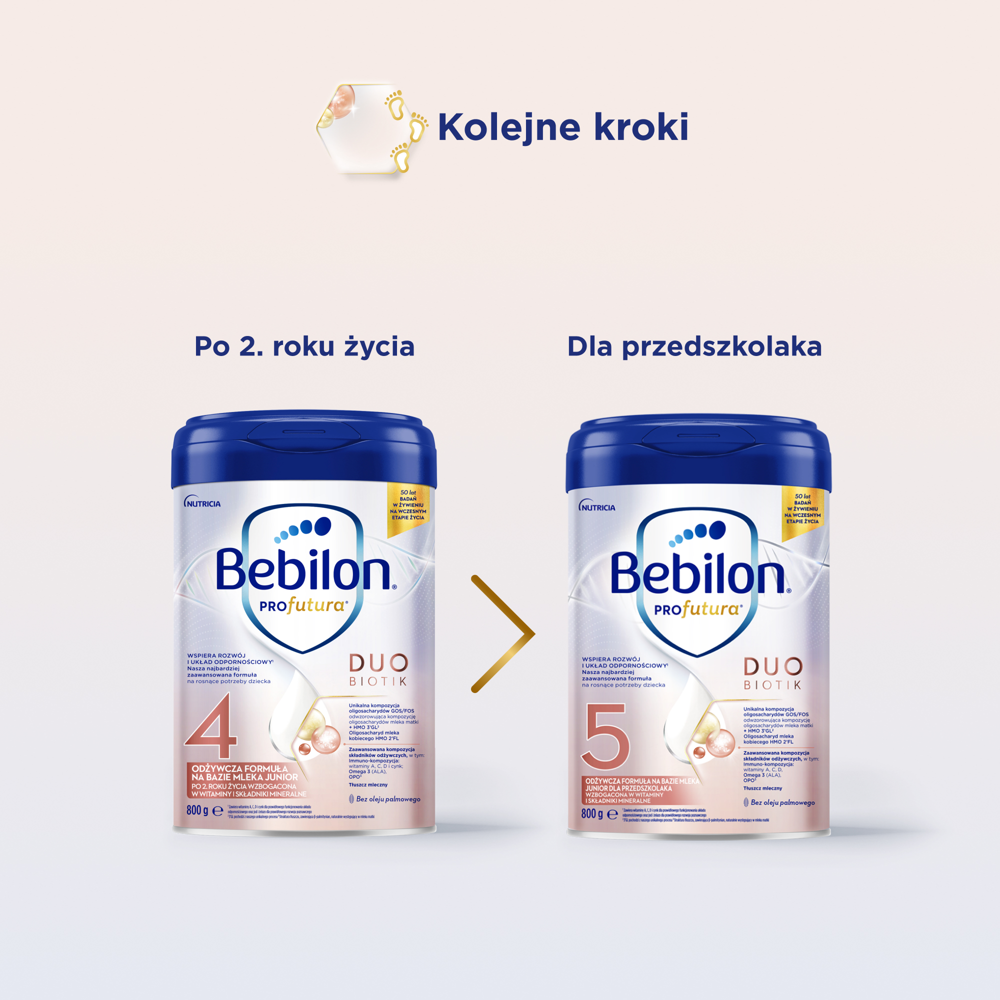 Bebilon PROfutura DUOBIOTIK 3 Odżywcza formuła na bazie mleka po 1. roku życia, 800 g