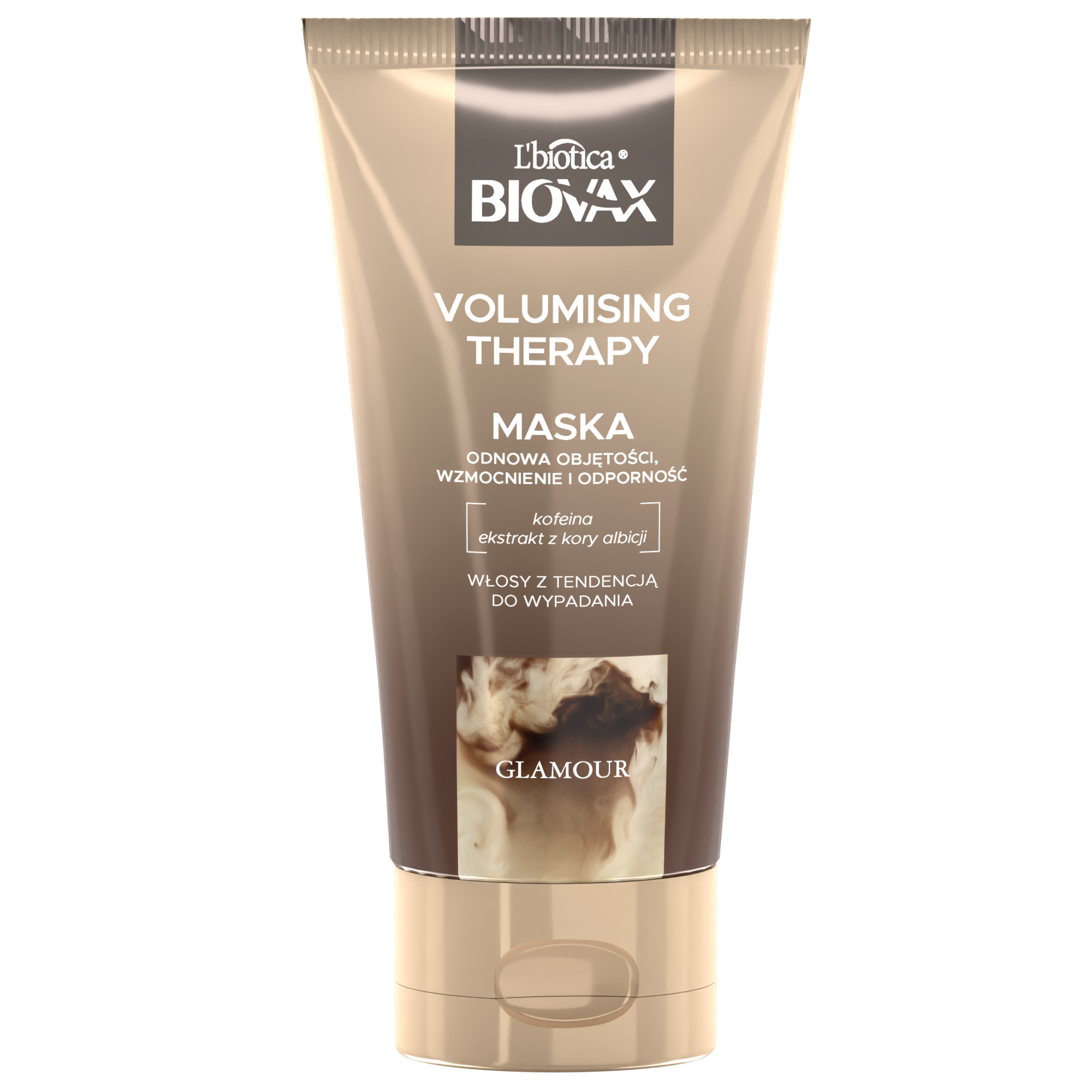 L'biotica Biovax Glamour Voluminising Therapy Maska do włosów, 150 ml zdjęcie