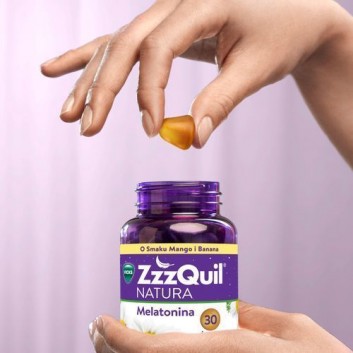 Zzzquil Natura o smaku mango i banana żelki 30 sztuk
