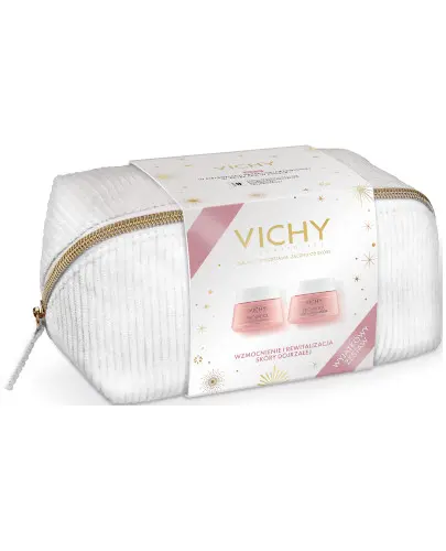 Vichy XMAS 2023 Neovadiol Rose Platinium różany krem do twarzy wzmacniająco-rewitalizujący na dzień 50 ml + rewitalizujący i ujędrniający krem do twarzy na noc 50 ml [ZESTAW] zdjęcie