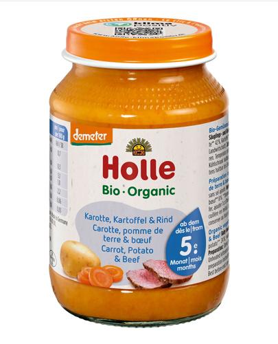 Holle Marchew, ziemniaki i wołowina, 190 g zdjęcie