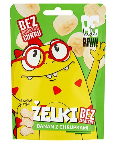 BeRAW Kids Żelki Banan z chrupkami, 35 g zdjęcie