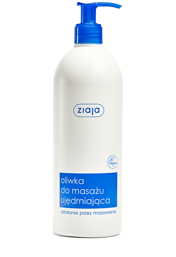 ZIAJA Oliwka do masażu ujędrniająca - 500 ml - cena, opinie, właściwości zdjęcie
