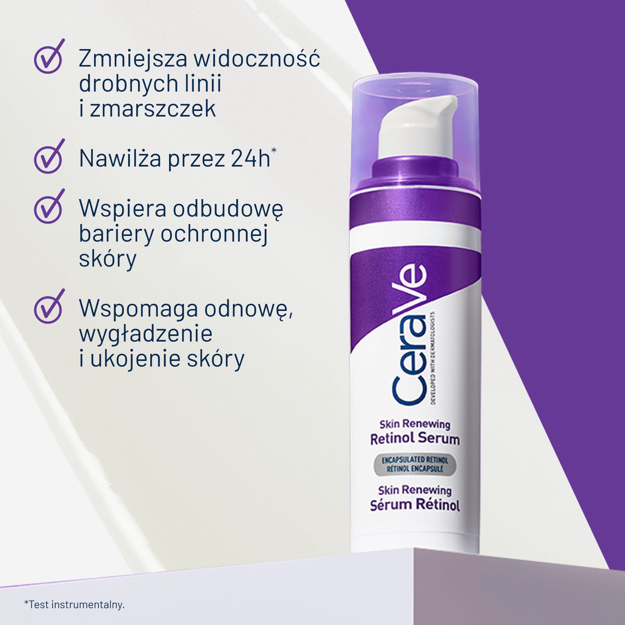 Cerave Skin Renewing, serum z retinolem, 30 ml