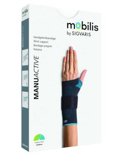 Mobilis ManuActive Stabilizator nadgarstka rozmiar M lewa ręka - 1 szt. - cena, opinie, właściwości zdjęcie