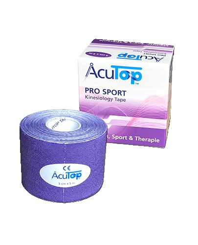 AcuTop Pro Sport Tape 5 cm x 5 m fioletowy, 1 szt., cena, wskazania, opinie zdjęcie