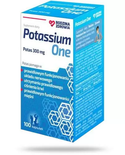Rodzina Zdrowia Potassium One 100 kapsułek zdjęcie