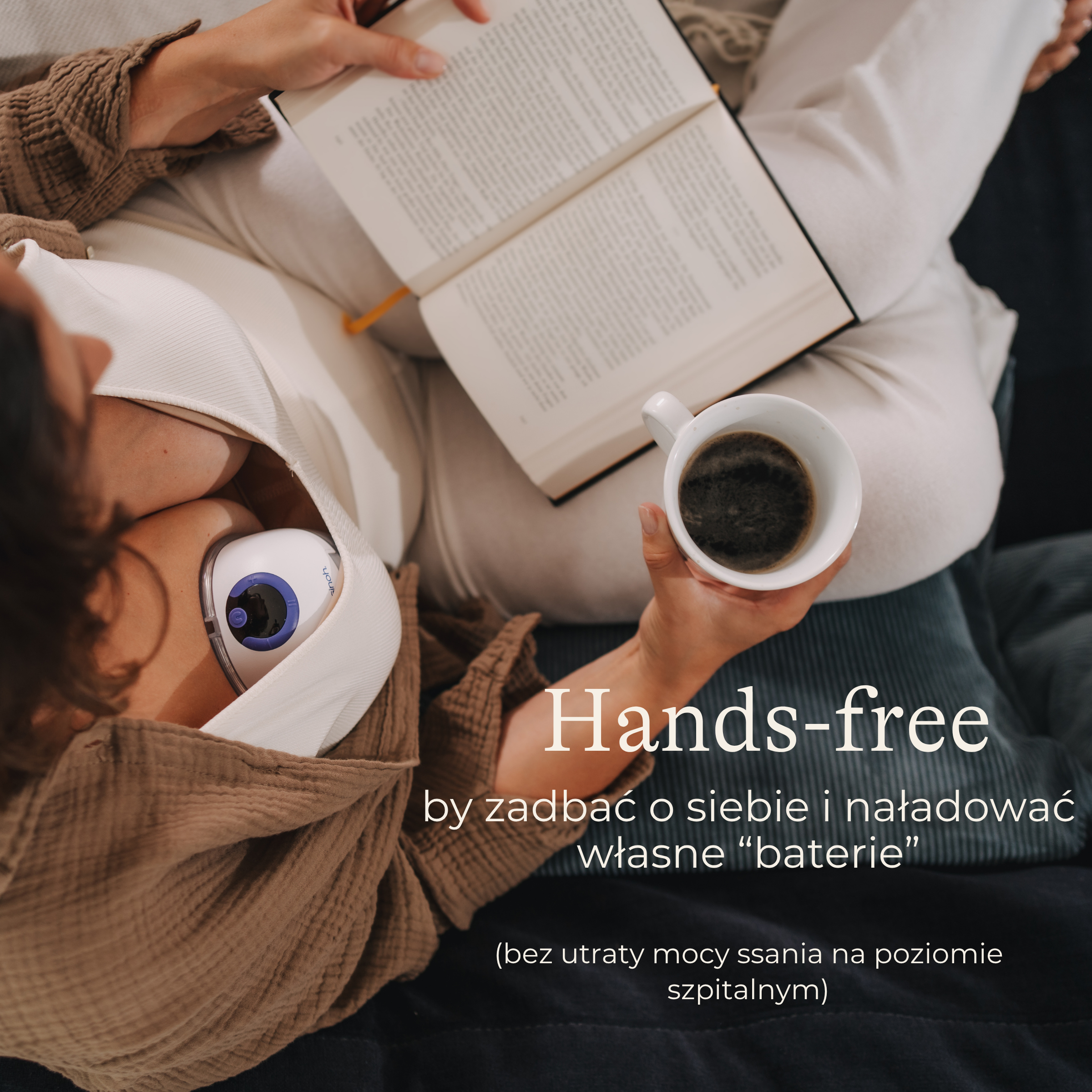Lansinoh Laktator podwójny bezprzewodowy hands-free, 1 sztuka