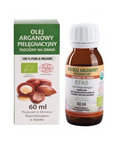 BIO Olej arganowy pielęgnacyjny, tłoczony na zimno, 60 ml zdjęcie