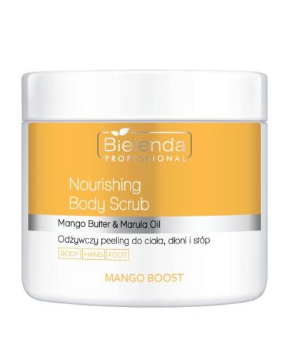 Bielenda Professional Mango Boost, Peeling do ciała, dłoni i stóp odżywczy, 550 g zdjęcie