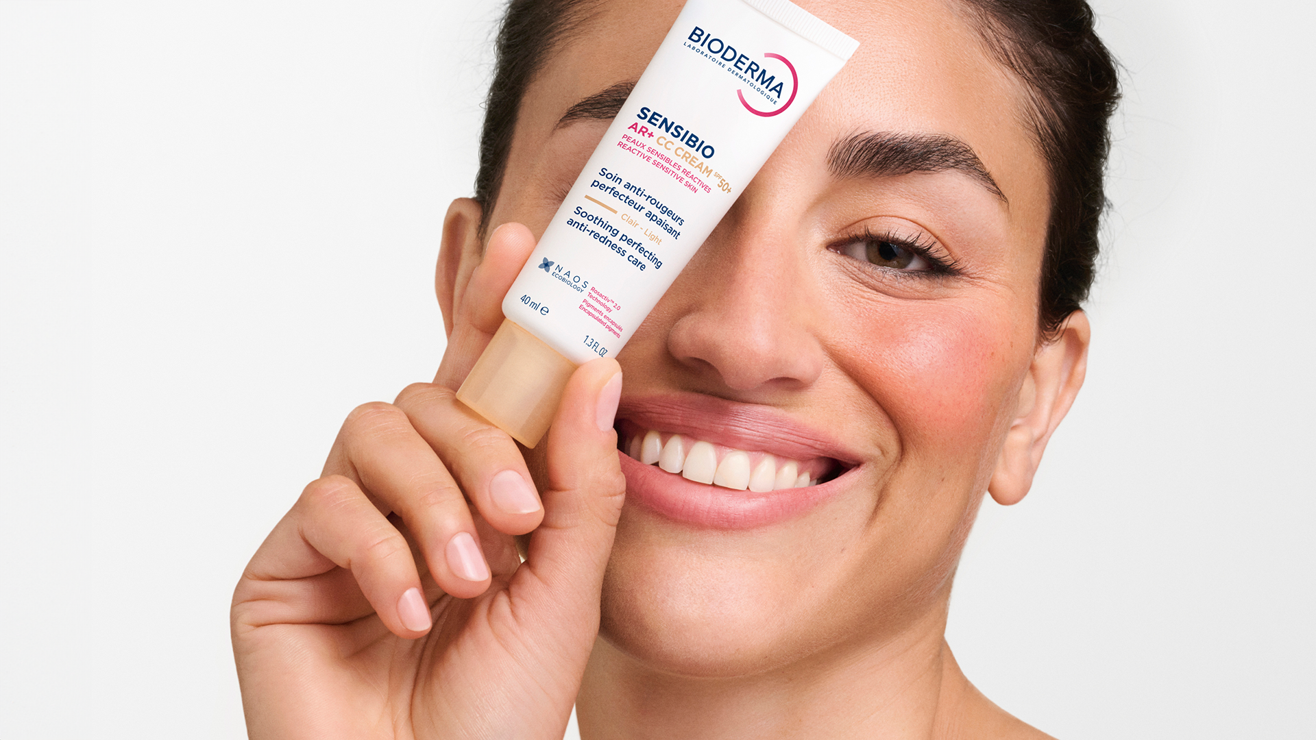 Bioderma Sensibio Ar+ CC, ochronny krem kojący, redukujący zaczerwienienia, 40 ml