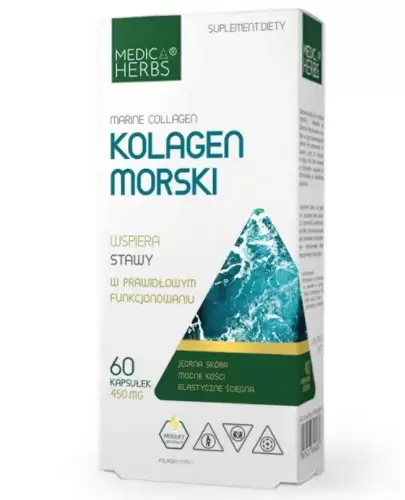 Medica Herbs, Kolagen Morski, 60 kapsułek zdjęcie