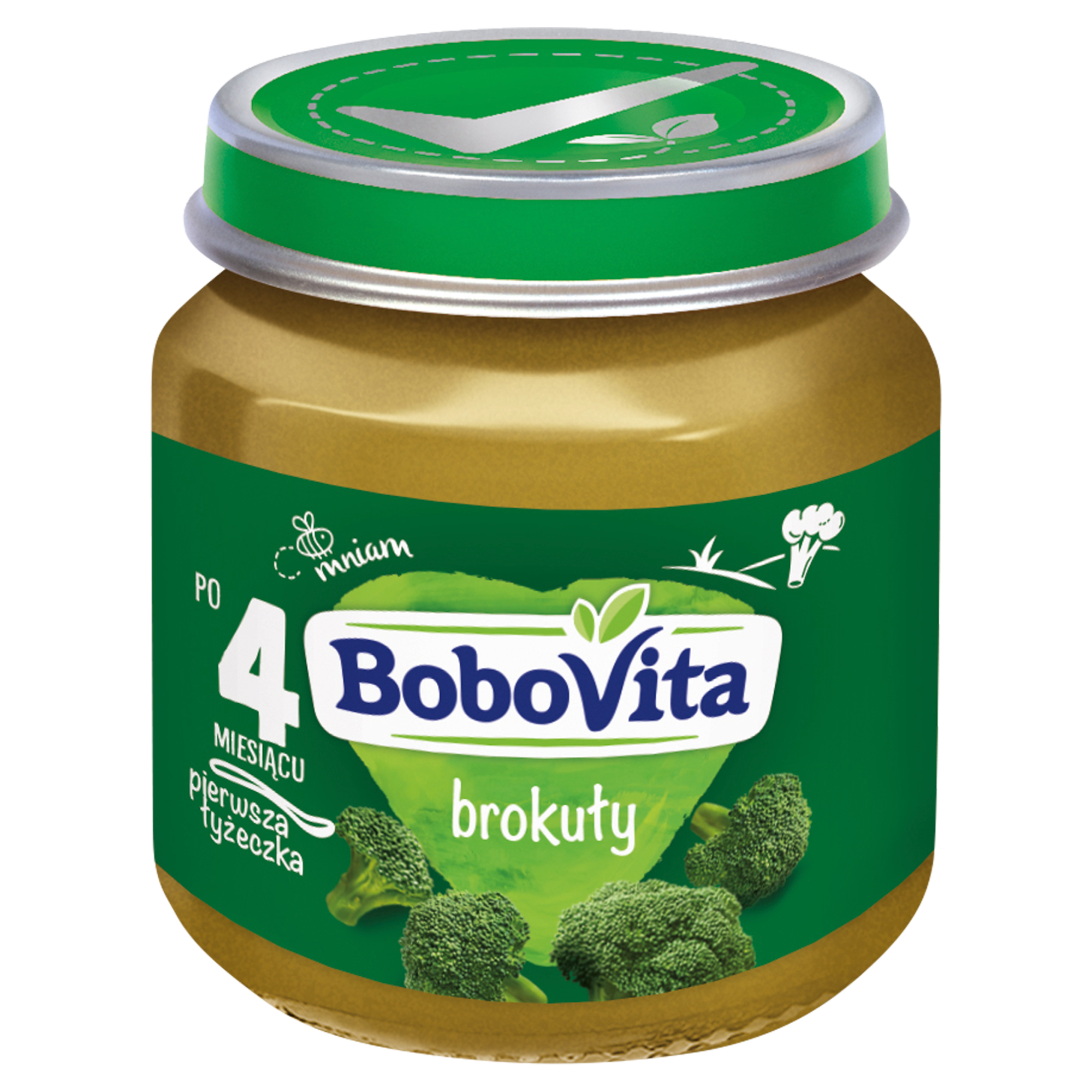 BOBOVITA Brokuły po 4 m-cu - 125 g zdjęcie