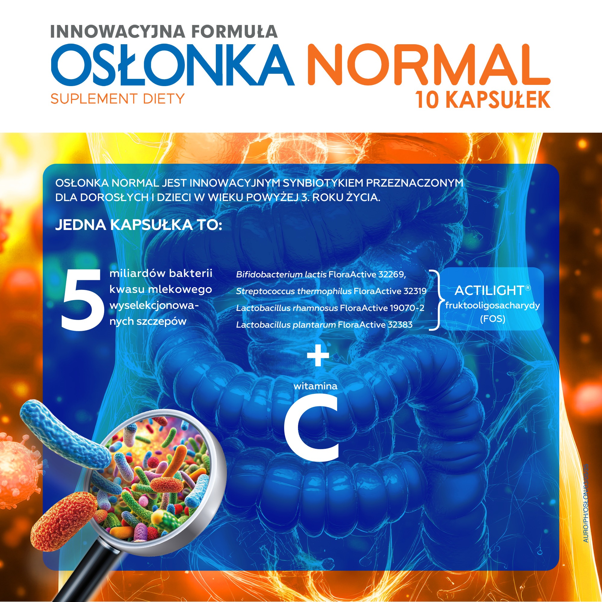 Osłonka Normal, kapsułki, 10 sztuk