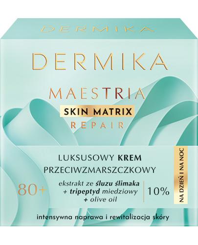 DERMIKA MAESTRIA Luksusowy krem przeciwzmarszczkowy 80+ na dzień i na noc, 50 ml zdjęcie