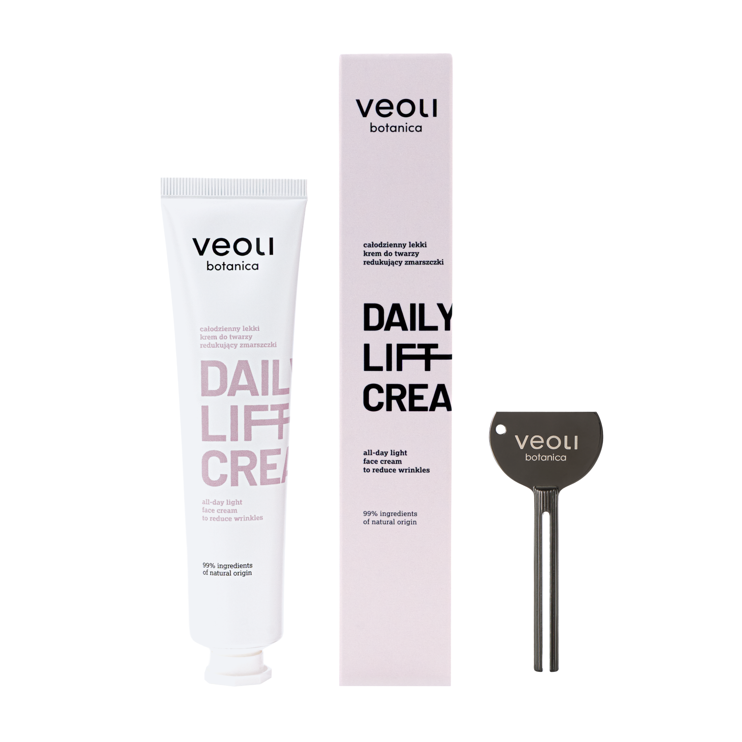 Veoli Botanica Daily Lift Cream krem redukujący zmarszczki, 75 ml