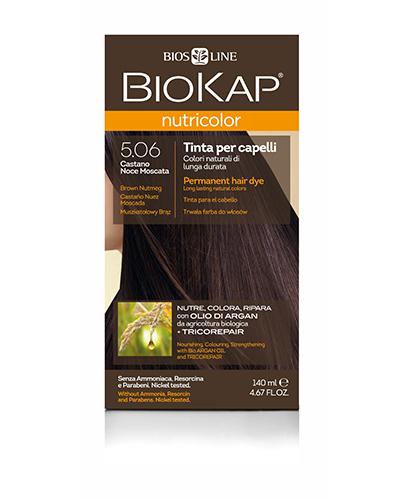 BioKap Nutricolor Farba do włosów 5.06 Muszkatołowy Brąz - 140 ml - cena, opinie, właściwości zdjęcie