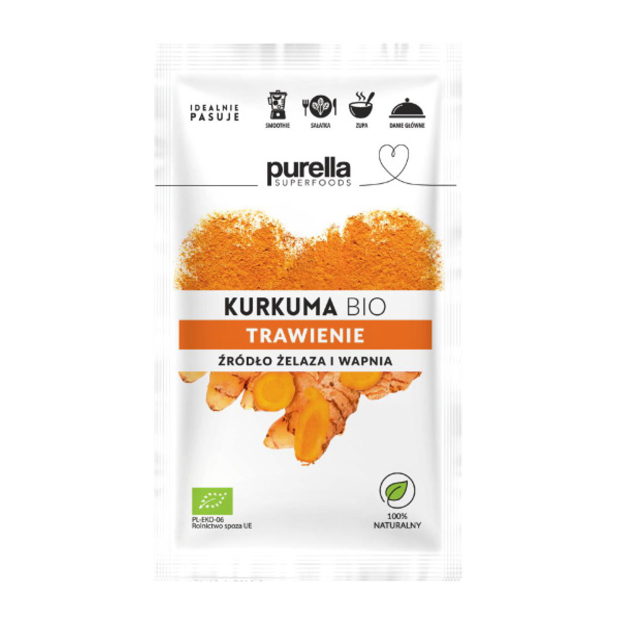 PURELLA Superfoods Kurkuma Bio, 20 g zdjęcie