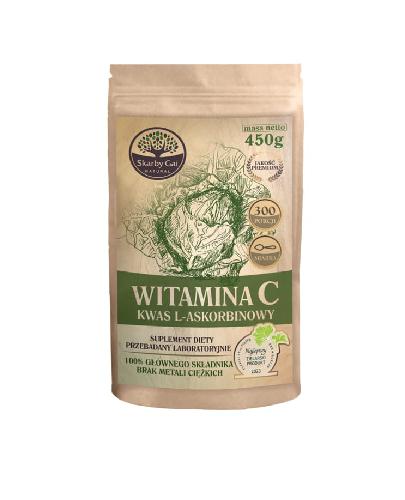Skarby Gai Witamina C Kwas L-Askorbinowy, 450 g  zdjęcie