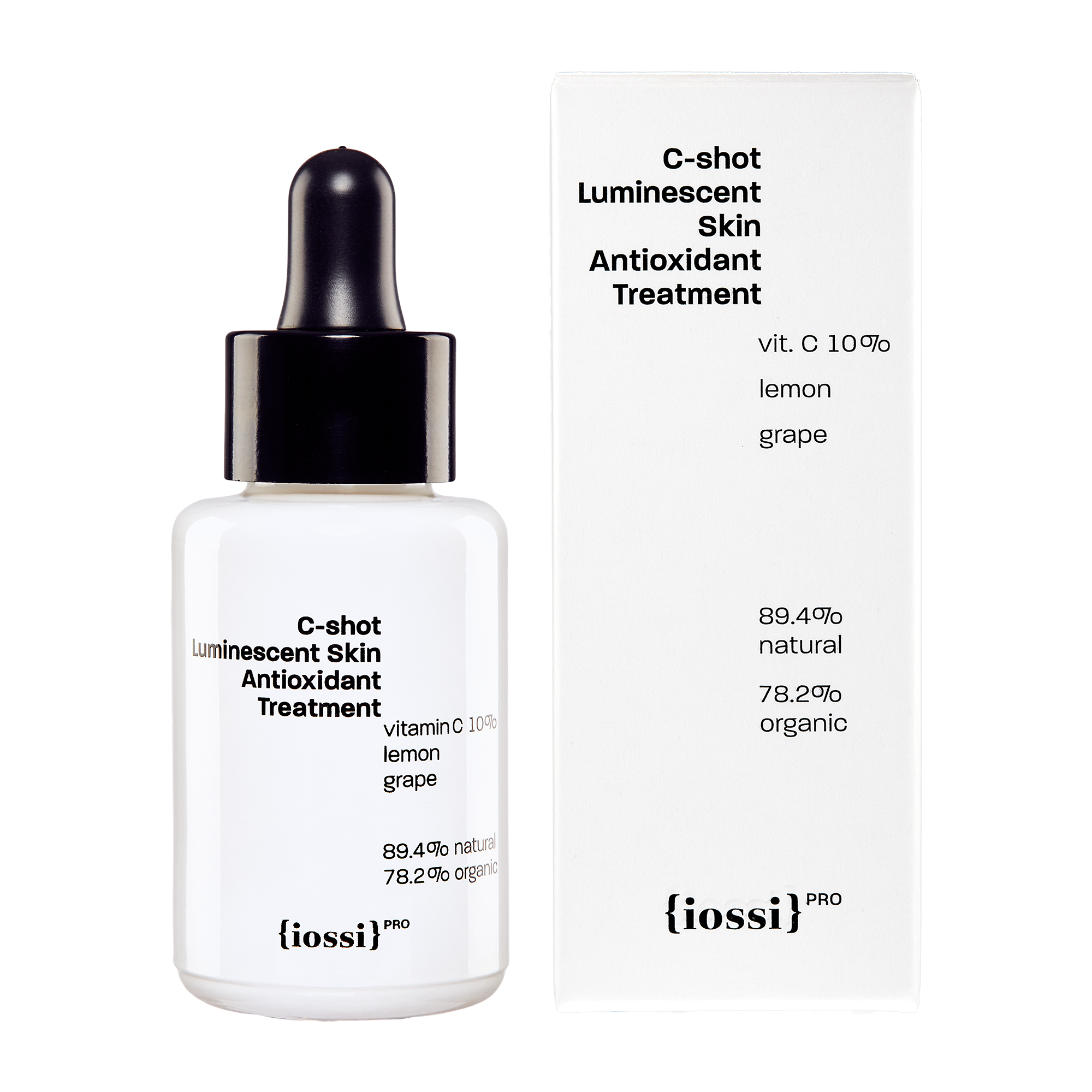 IOSSI C-shot Luminescent Skin Antioxidant Treatment, 30 ml