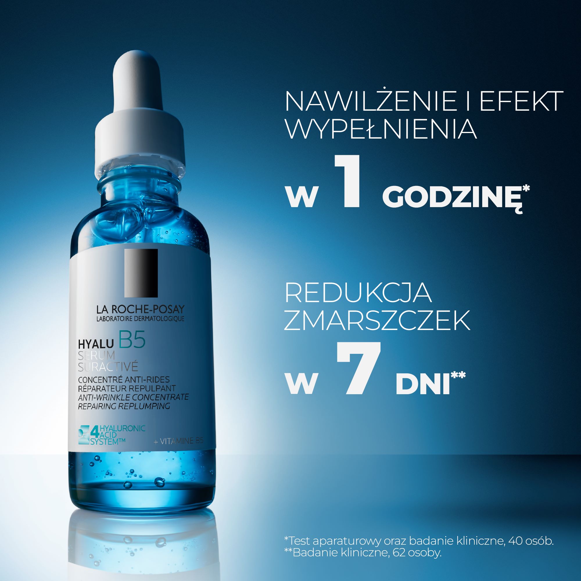 La Roche-Posay, Hyalu B5 Suractivated, serum skoncentrowane serum, regeneracja, ujędrnienie, 30 ml