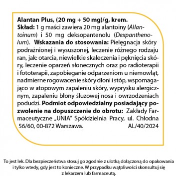 Alantan Plus krem 35 g
