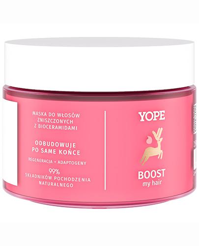 Yope Boost My Hair Maska do włosów zniszczonych z bioceramidami, 250 ml zdjęcie