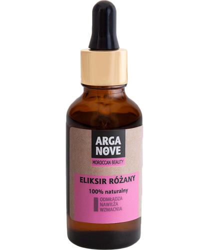 Arganove Eliksir różany 100% naturalny - 30 ml - cena, opinie, skład zdjęcie