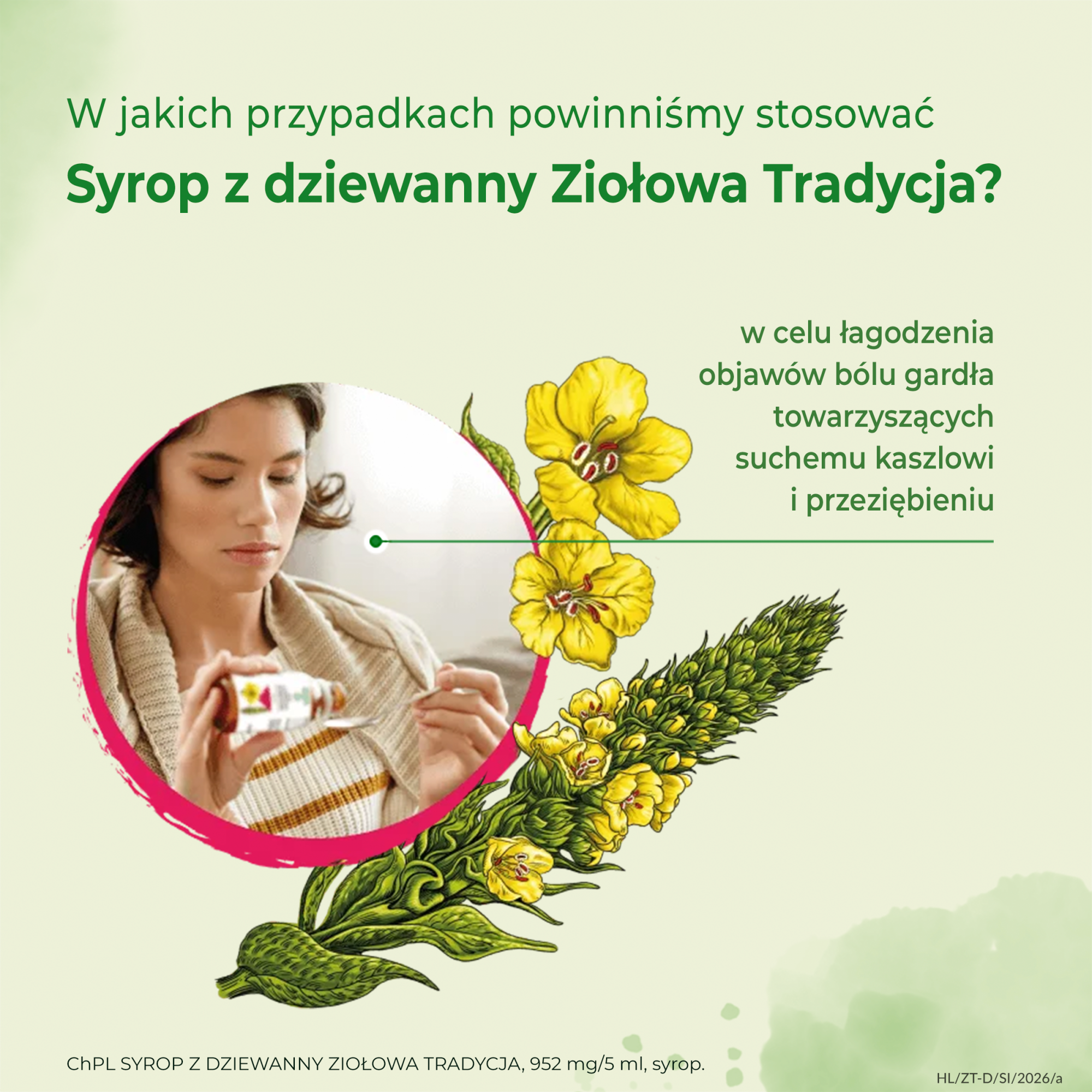 ZIOŁOWA TRADYCJA Syrop z dziewanny, 125 g