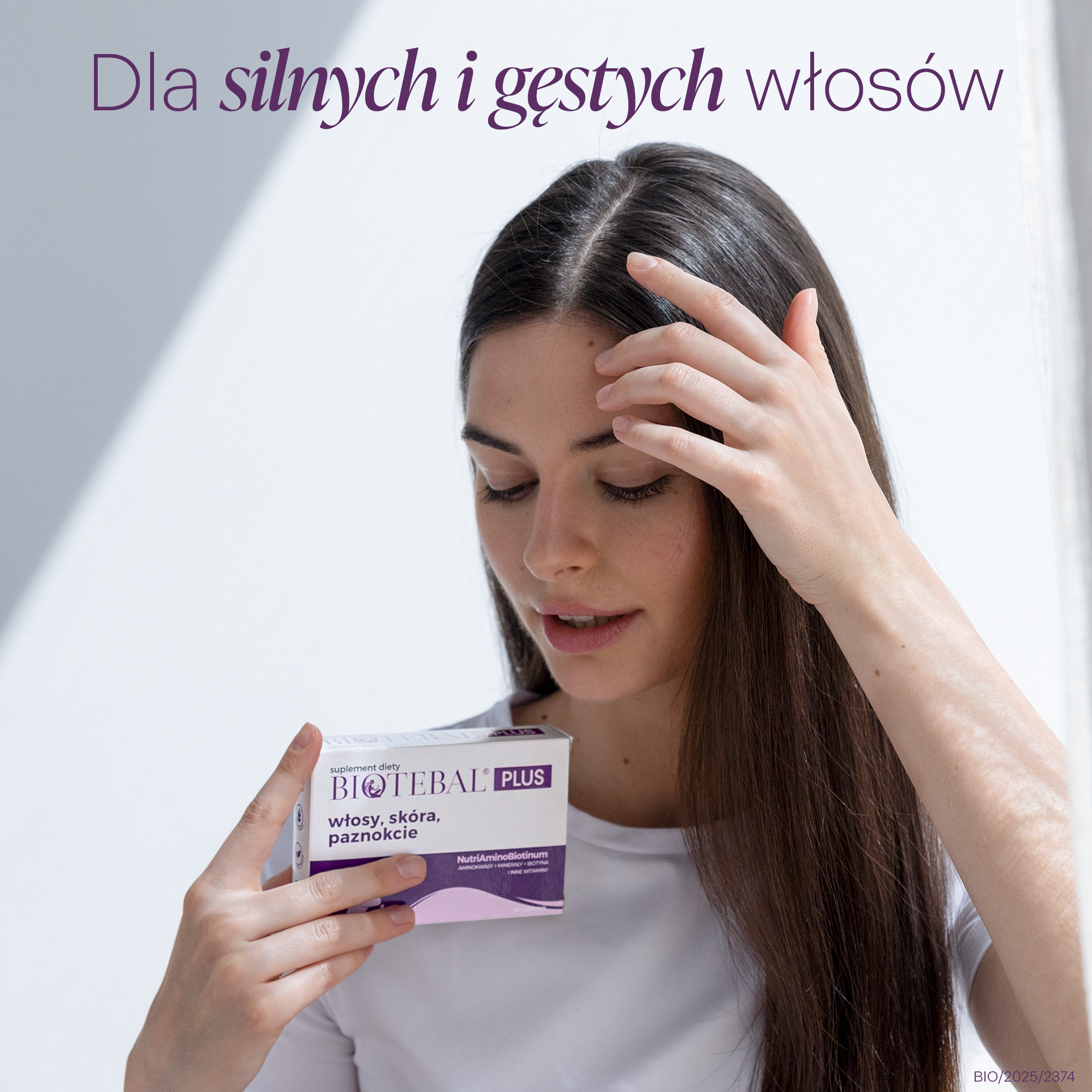Biotebal PLUS włosy, skóra, paznokcie, tabletki, 40 sztuk