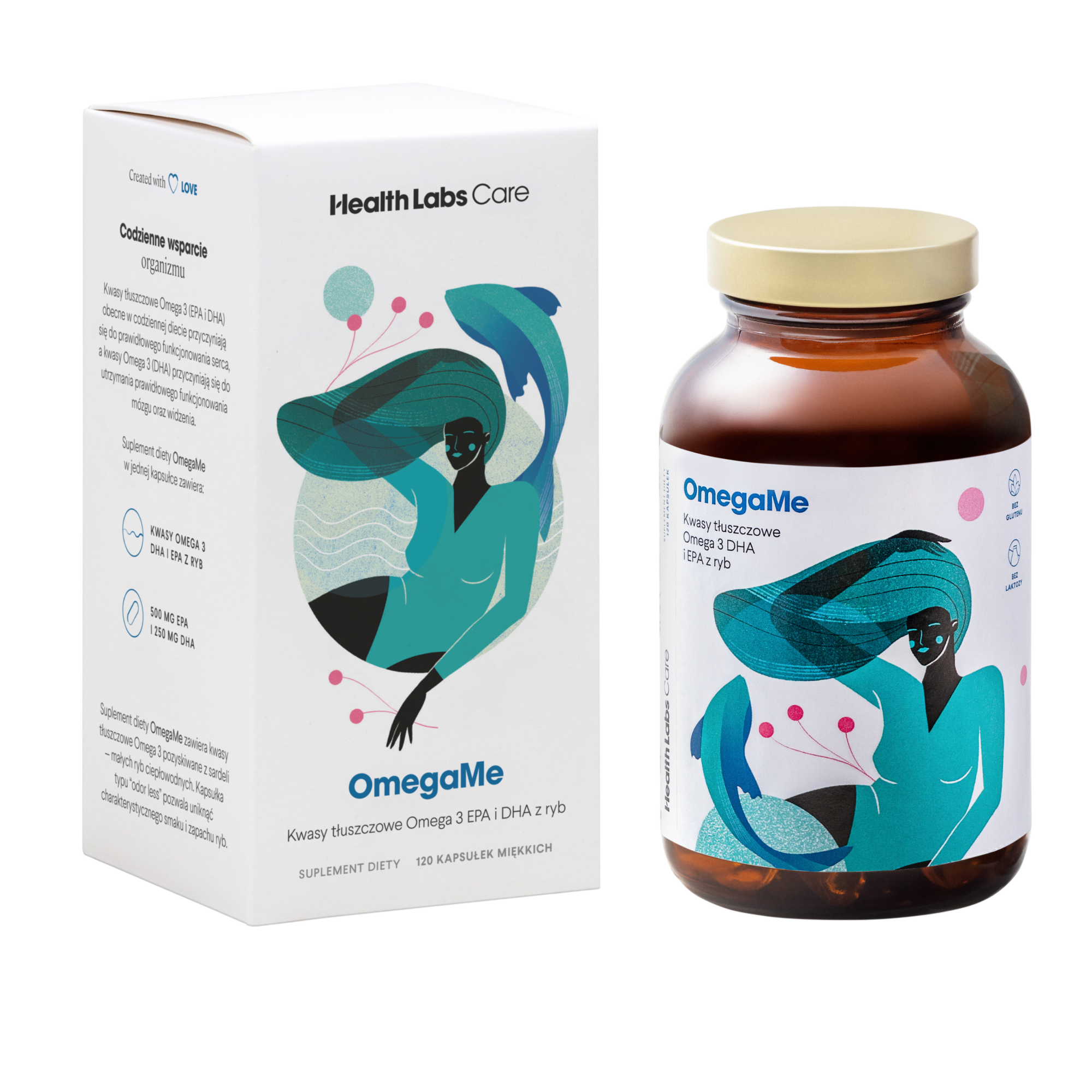 Health Labs Care, OmegaMe, kapsułki, 60 sztuk