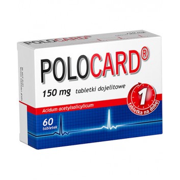 Polocard 150mg 60 tabletek