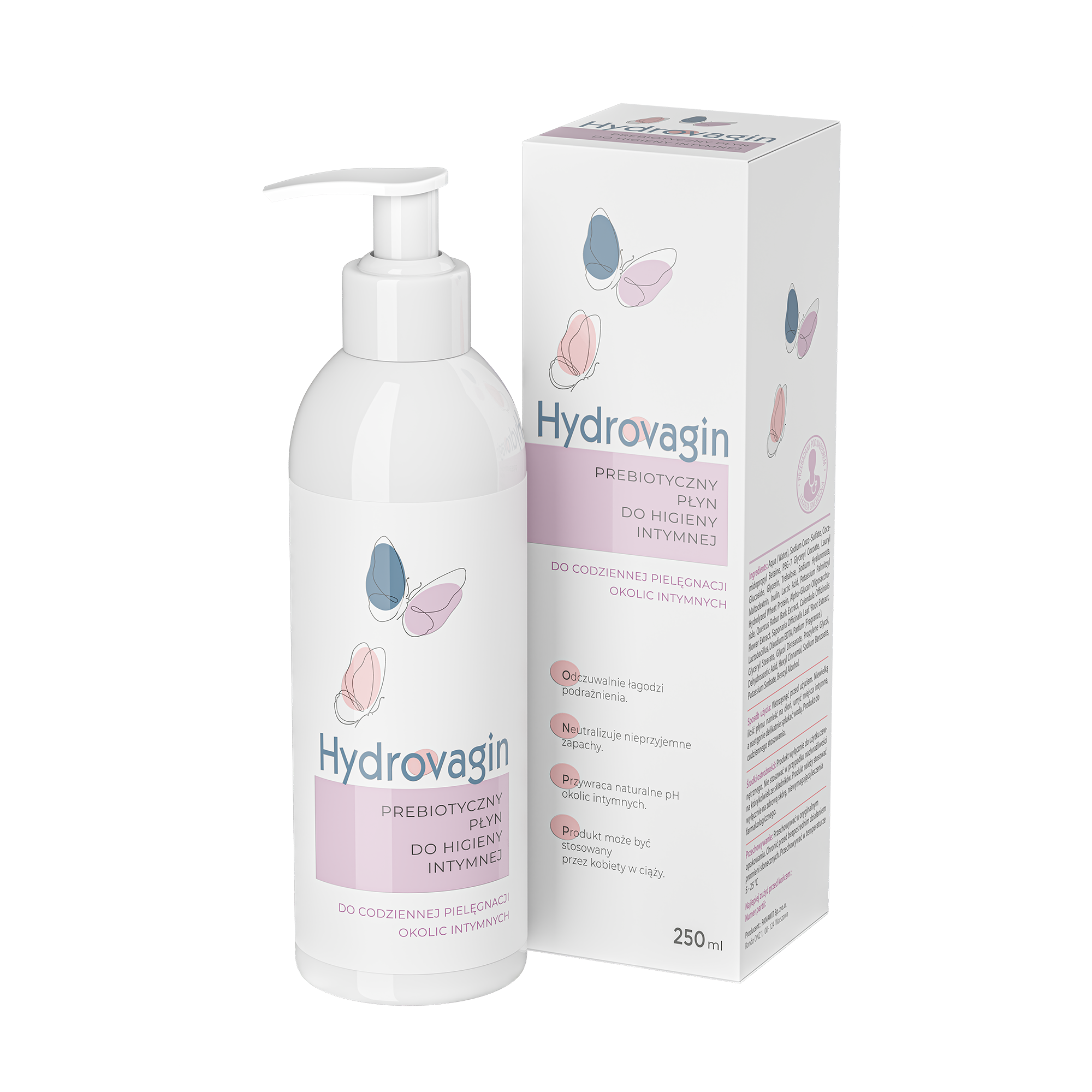 Hydrovagin prebiotyczny płyn do higieny intymnej, 250 ml zdjęcie