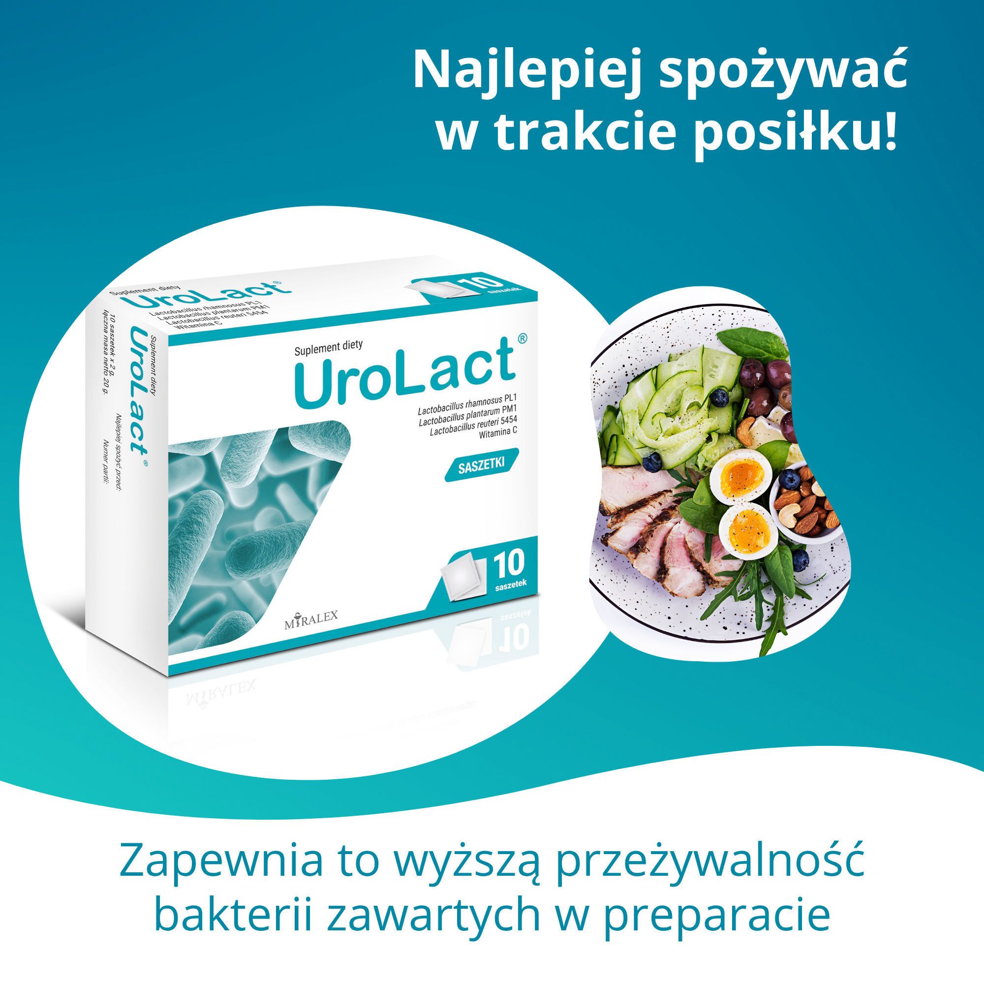 Urolact proszek 10 saszetek
