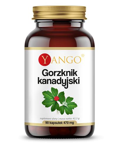 Yango Gorzknik kanadyjski 470 mg, 90 kaps. cena, opinie, skład zdjęcie