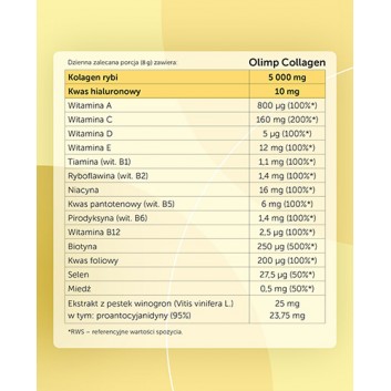 Olimp Collagen o smaku ananasowym 240 g