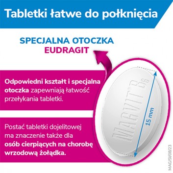 Magvit B6, tabletki dojelitowe, 50 sztuk