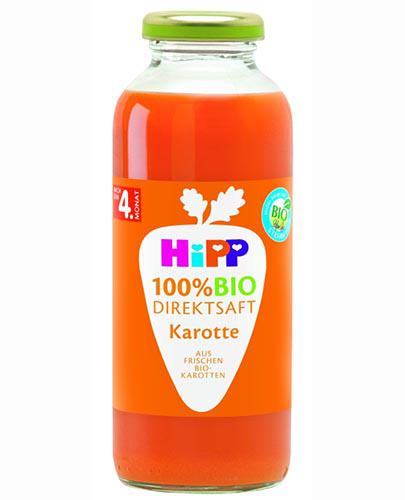 Hipp Bio Sok Soczysta Marchew bezpośrednio wyciskany po 4. miesiącu, 330 ml zdjęcie