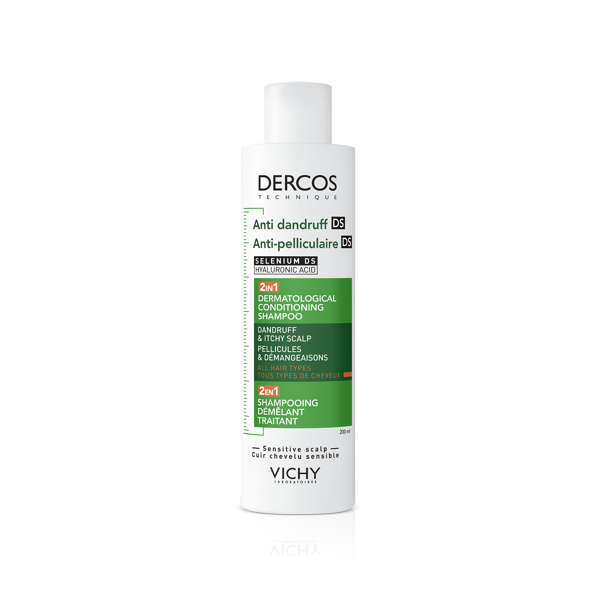 Vichy Dercos DS Szampon przeciwłupieżowy z odżywką 2w1, 200 ml zdjęcie
