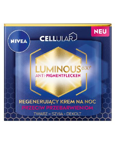 NIVEA Cellular Luminous630® Regenerujący krem na noc przeciw przebarwieniom, 50 ml zdjęcie